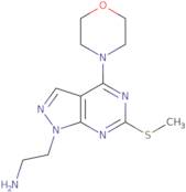 {2-[6-(Methylthio)-4-morpholin-4-yl-1H-pyrazolo[3,4-d]pyrimidin-1-yl]ethyl}amine