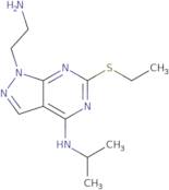 1-(2-Aminoethyl)-6-(ethylthio)-N-isopropyl-1H-pyrazolo[3,4-d]pyrimidin-4-amine