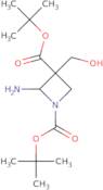 1-boc-3-(boc-amino)azetidine-3-methanol