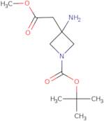 1-Boc-3-amino-3-(2-methoxy-2-oxoethyl)azetidine