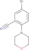 5-Bromo-2-(morpholino)benzonitrile