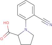 (2S)-1-(2-Cyanophenyl)pyrrolidine-2-carboxylic acid