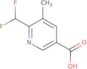 2-(Difluoromethyl)-3-methylpyridine-5-carboxylic acid