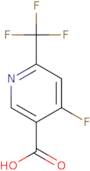 4-Fluoro-6-(trifluoromethyl)pyridine-3-carboxylic acid