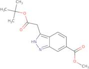 3-tert-Butoxycarbonylmethyl-1H-indazole-6-carboxylic acid methyl ester