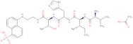 H-Val-Ile-His-Thr-EDANS acetate salt