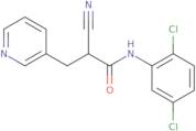 2-Cyano-N-(2,5-dichlorophenyl)-3-pyridin-3-ylpropanamide