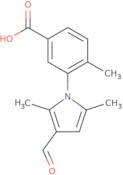 3-(3-Formyl-2,5-dimethyl-1H-pyrrol-1-yl)-4-methylbenzoic acid