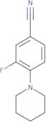 3-Fluoro-4-(piperidin-1-yl)benzonitrile