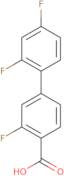 4-(2,4-Difluorophenyl)-2-fluorobenzoic acid