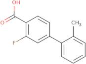 2-Fluoro-4-(2-methylphenyl)benzoic acid