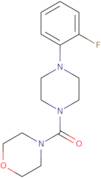 4-(2-fluorophenyl)piperazinyl morpholin-4-yl ketone