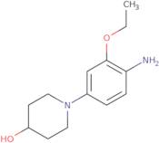 1-(4-Amino-3-ethoxyphenyl)piperidin-4-ol