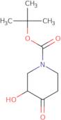 1-Boc-3-hydroxy-4-oxopiperidine