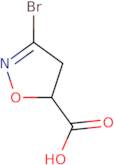 3-Bromo-4,5-dihydro-1,2-oxazole-5-carboxylic acid