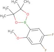 2-(4,5-Difluoro-2-methoxyphenyl)-4,4,5,5-tetramethyl-1,3,2-dioxaborolane