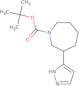 tert-Butyl (3S)-3-(1H-pyrazol-3-yl)azepane-1-carboxylate