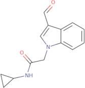 N-Cyclopropyl-2-(3-formyl-indol-1-yl)-acetamide