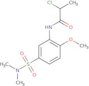 2-Chloro-N-[5-(dimethylsulfamoyl)-2-methoxyphenyl]propanamide