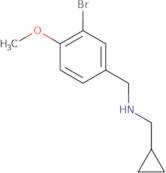 [(3-Bromo-4-methoxyphenyl)methyl](cyclopropylmethyl)amine