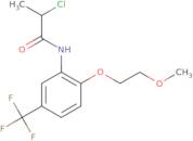 2-Chloro-N-[2-(2-methoxyethoxy)-5-(trifluoromethyl)phenyl]propanamide