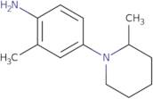 2-Methyl-4-(2-methylpiperidin-1-yl)aniline