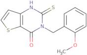 3-[(2-Methoxyphenyl)methyl]-2-sulfanylidene-1H,2H,3H,4H-thieno[3,2-d]pyrimidin-4-one