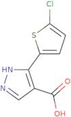 3-(5-Chlorothiophen-2-yl)-1H-pyrazole-4-carboxylic acid