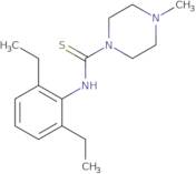 N-(2,6-Diethylphenyl)-4-methylpiperazine-1-carbothioamide