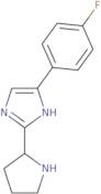 4-(4-Fluorophenyl)-2-(pyrrolidin-2-yl)-1H-imidazole