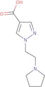 1-[2-(Pyrrolidin-1-yl)ethyl]-1H-pyrazole-4-carboxylic acid