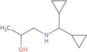 1-[(Dicyclopropylmethyl)amino]propan-2-ol