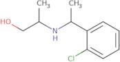 2-{[1-(2-Chlorophenyl)ethyl]amino}propan-1-ol