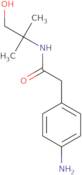 2-(4-Aminophenyl)-N-(1-hydroxy-2-methylpropan-2-yl)acetamide