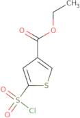 Ethyl 5-(chlorosulfonyl)thiophene-3-carboxylate