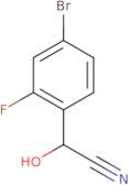 2-(4-bromo-2-fluorophenyl)-2-hydroxyacetonitrile