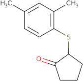 2-(2,4-Dimethylphenyl)sulfanylcyclopentan-1-one