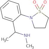 1-[2-(1,1-Dioxo-1,2-thiazolidin-2-yl)phenyl]-N-methylethanamine