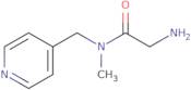 2-Amino-N-methyl-N-(pyridin-4-ylmethyl)acetamide