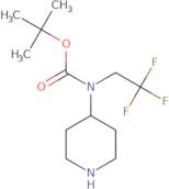 tert-Butyl N-(piperidin-4-yl)-N-(2,2,2-trifluoroethyl)carbamate