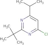 2-tert-Butyl-4-chloro-6-propan-2-ylpyrimidine