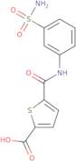 5-[(3-Sulfamoylphenyl)carbamoyl]thiophene-2-carboxylic acid