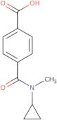 4-[Cyclopropyl(methyl)carbamoyl]benzoic acid