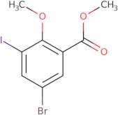 Methyl 5-bromo-3-iodo-2-methoxybenzenecarboxylate