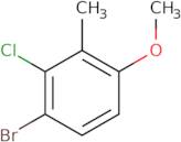 1-Bromo-2-chloro-4-methoxy-3-methylbenzene