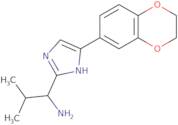 1-[4-(2,3-Dihydro-1,4-benzodioxin-6-yl)-1H-imidazol-2-yl]-2-methylpropan-1-amine