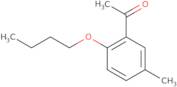 1-(2-Butoxy-5-methylphenyl)ethanone