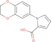 1-(2,3-Dihydro-1,4-benzodioxin-6-yl)-1H-pyrrole-2-carboxylic acid