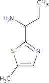 1-(5-Methyl-1,3-thiazol-2-yl)propan-1-amine