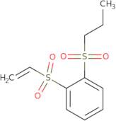 1-(Ethenesulfonyl)-2-(propane-1-sulfonyl)benzene